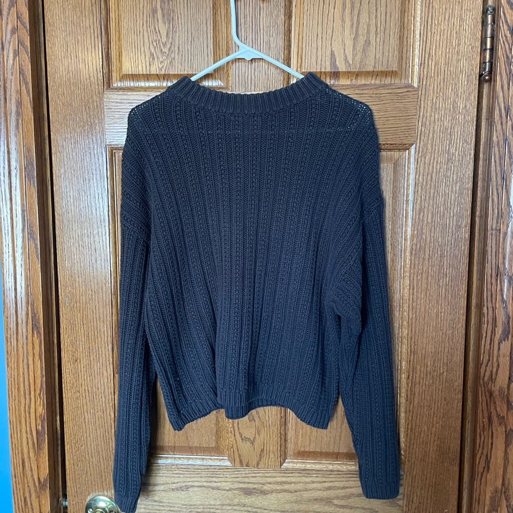 🦋3 for $10🦋 Dark Grey Chunky Knit Sweater